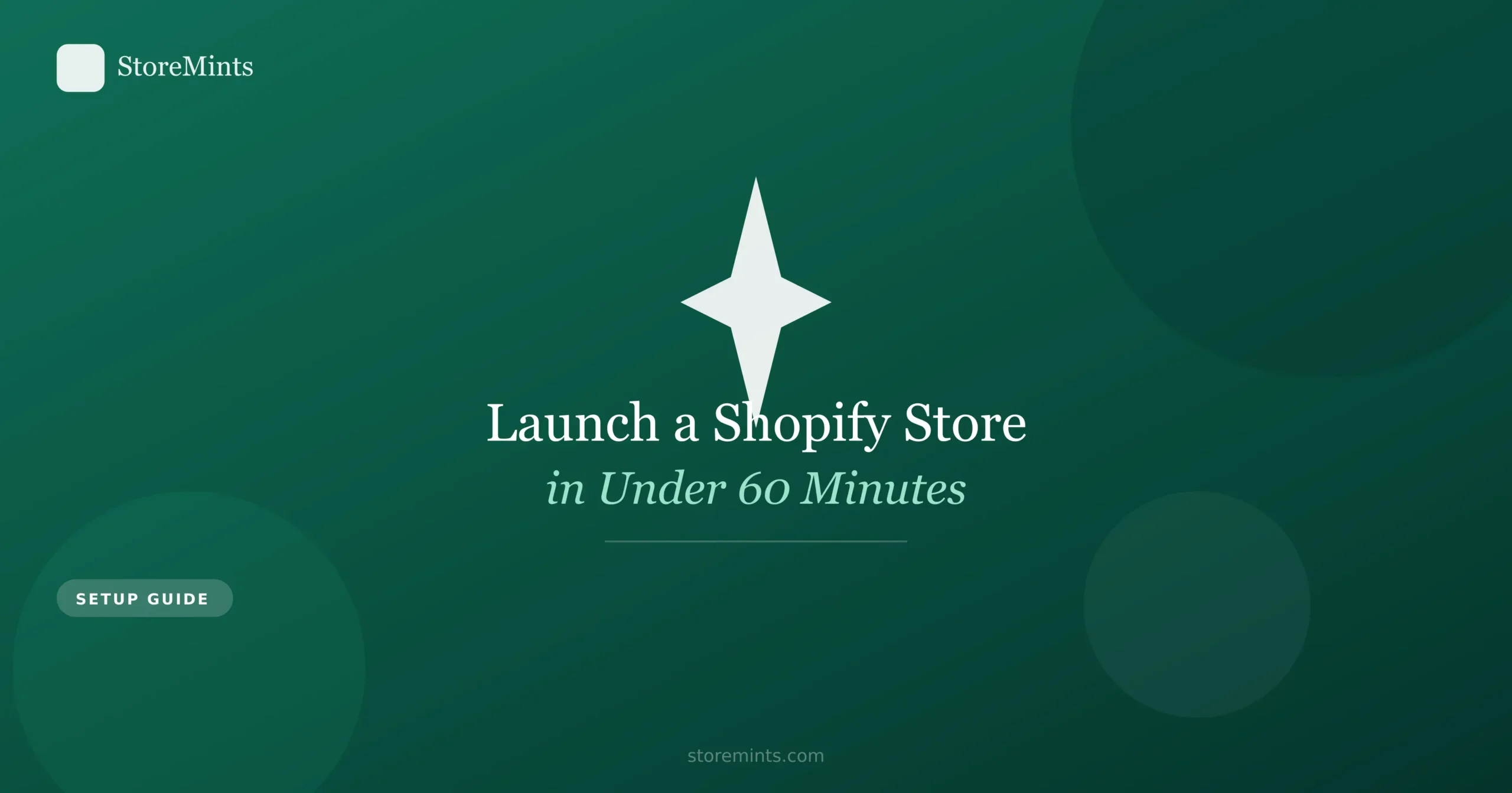 How to Launch a Shopify Store in Under 60 Minutes (2026)